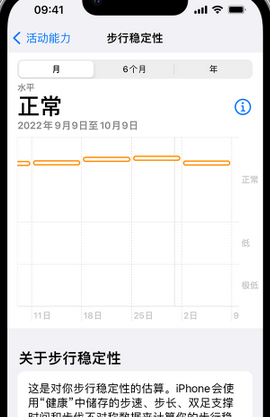 康县iPhone手机维修如何在iPhone开启'步行稳定性通知'