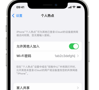 康县apple服务站点分享iPhone上个人热点丢失了怎么办