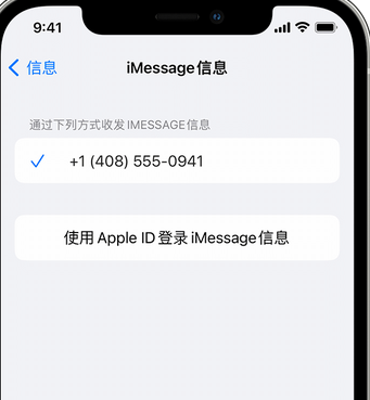 康县apple维修iPhone上无法正常发送iMessage信息 