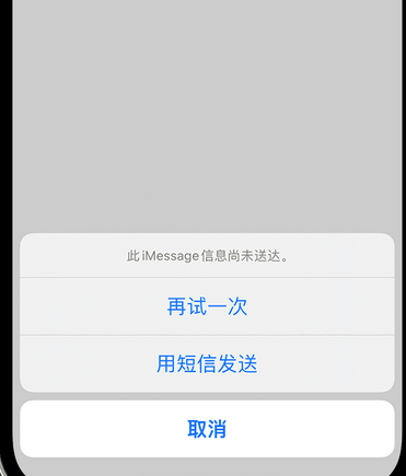 康县apple维修iPhone上无法正常发送iMessage信息